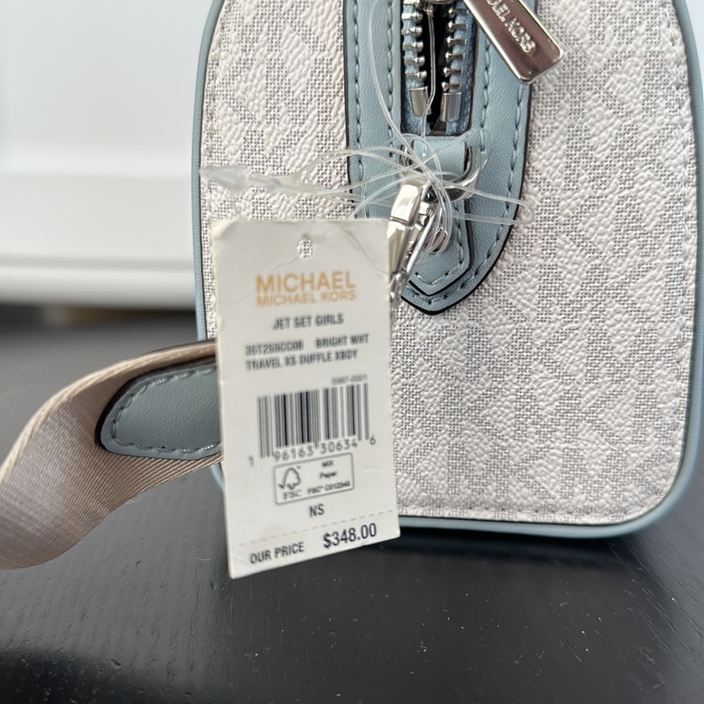 Michael Kors Jet Set XS travel mini duffel bag crossbody - Picture 10 of 13